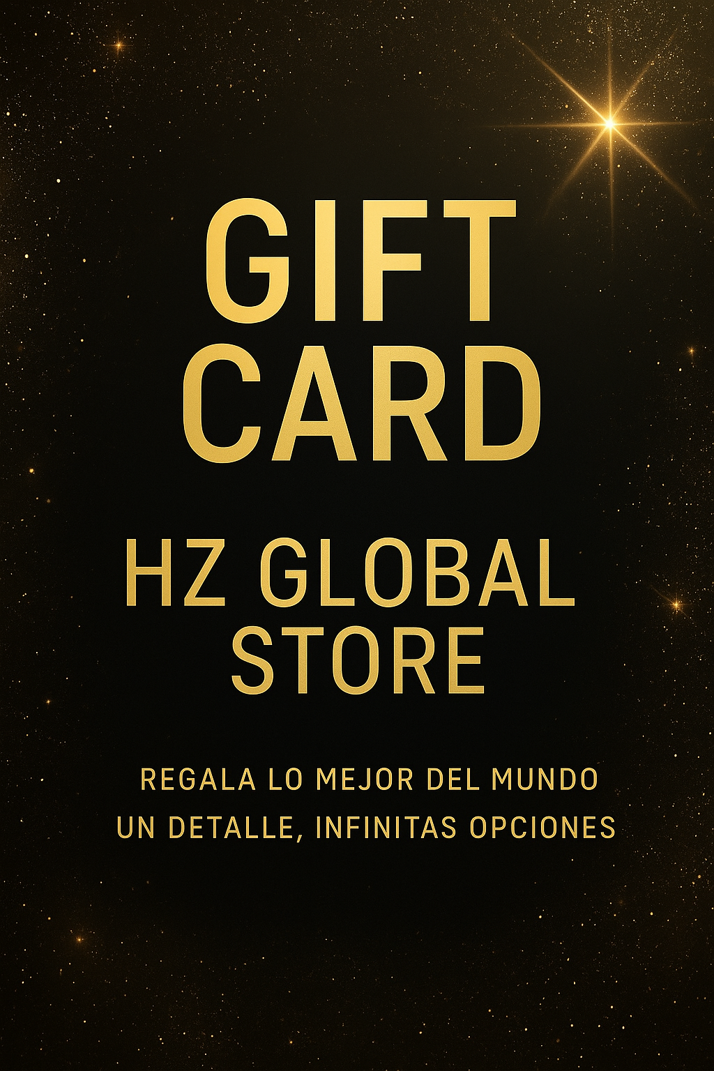 🎁 Tarjeta de Regalo HZ GLOBAL STORE | Gift Card Online