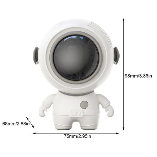 Astronaut Neck Hanging Fan Portable Cute Quiet Running Brushless Motor
